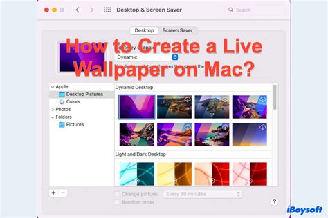 5 Ways Included How To Create A Live Wallpaper On Mac