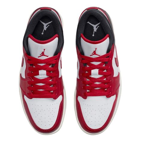 Air Jordan 1 Low Gym Red Black Vox Sneakers
