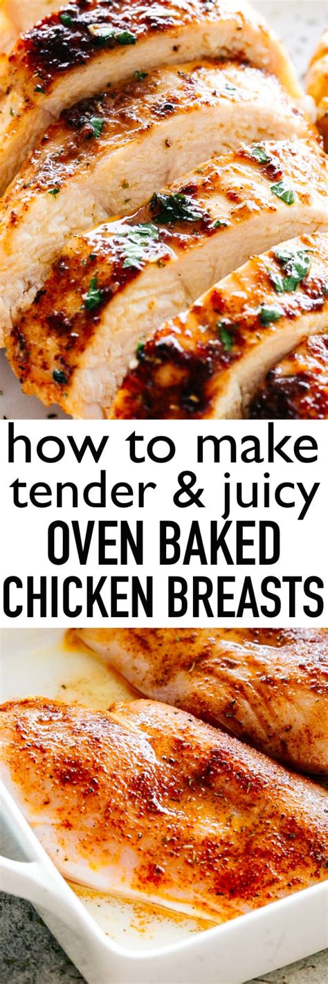 What is the best internal temperature? Oven Baked Chicken Breasts | The BEST Way to Bake Chicken ...