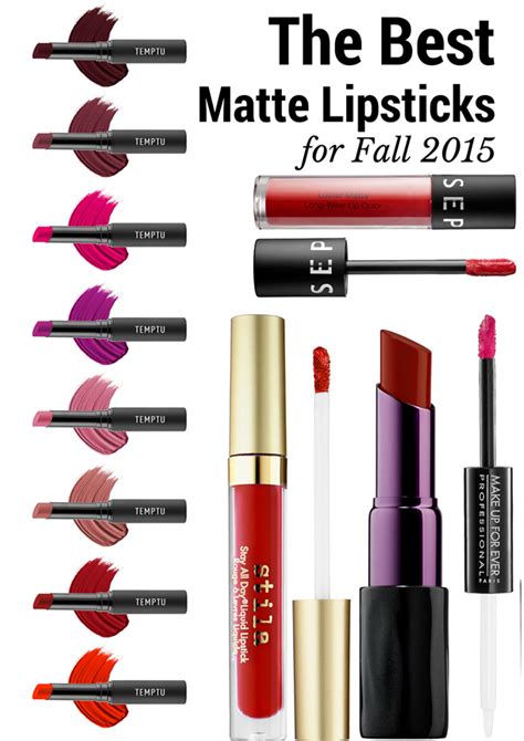 The Best Matte Lipsticks For Fall 2015 Musings Of A Muse