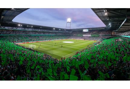 Sv werder bremen 2020/21 tickets are available! SV Werder Bremen - Stadium - Wohninvest-Weserstadion ...