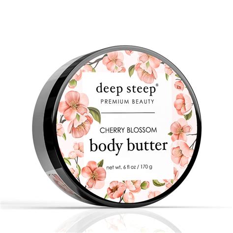 Blossom In Luxury Cherry Blossom Body Butter For Silky Soft Skin Deep Steep
