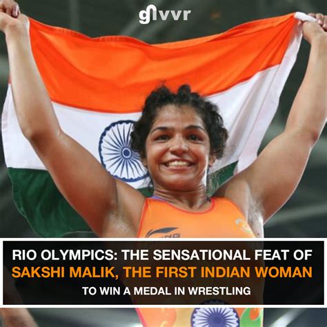 Rio Olympics The Sensational Feat Of Sakshi Malik The First Indian Woman To Win A Medal In