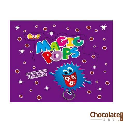 Geeef Magic Pops Popping Candy Grape Flavor Best Price In Bd