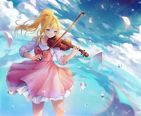 Miyazono Kawori Regition Art Violin Manga Instrument Fantasy