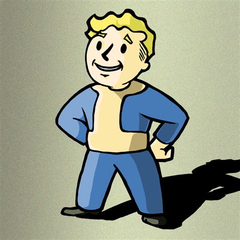 Fallout Vault Boy Colored By Sirvego On Newgrounds