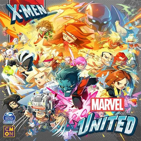 Marvel United X Men Mutant Promos Box Kickstarter Exclusive Little