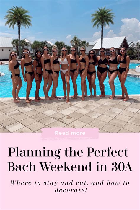How To Plan A Bachelorette Party In 30a A Step By Step Guide In 2023 Bachelorette Party Beach