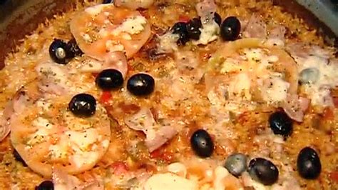 A La Rica Paella De Pizza