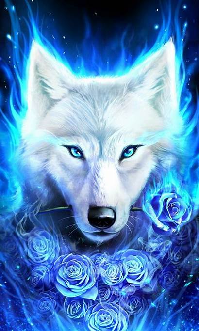 Wolf Wolves Anime Spirit Galaxy Water Wallpapers