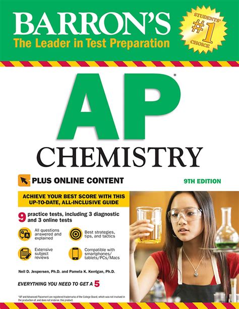 Quantitative reasoning, algebra, and statistics; AP Chemistry with Online Tests | Book by Neil D. Jespersen Ph.D., Pamela Kerrigan Ph.D ...