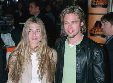 Jennifer Aniston Brad Pitt Marriage Dpa Files Hollywood Hunk Brad