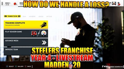 Legacy is live, though season 9 is off to a rocky start.sticking to the theme of legacy, apex legends' ninth season introduces new character valkyrie, new team deathmatch mode arenas. Madden 20 Steelers Franchise Mode | LAST SEASON LIVESTREAM | Year 4 Week 2 Vs BENGALS - Ep.68 ...