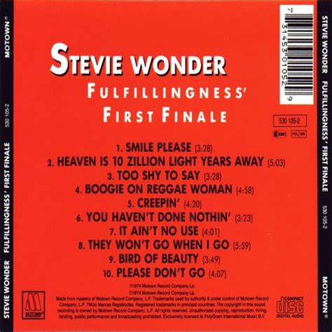 Web Stevie Wonder Hispana Fulfillingness First Finale Stevie Wonder