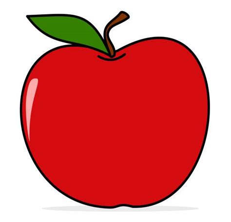 Best Red Apple Illustrations Royalty Free Vector Graphics And Clip Art