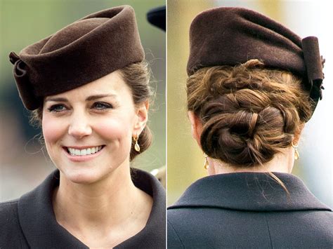 A Princess Do For You How To Recreate Kates Elegant St Paddys Updo Kate Middleton