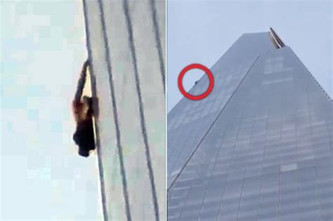 The Shard Incident Man Spotted Climbing Skyscraper Police On Scene