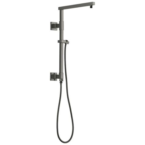 delta 58410 emerge 18 angular shower column stainless steel