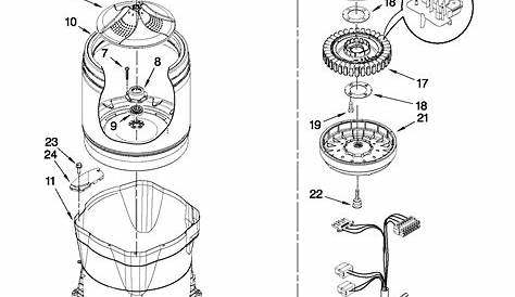 Maytag Bravos Washer Parts Diagram - Wiring Diagram