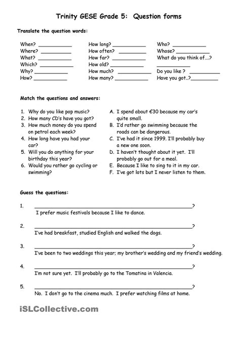 English Worksheets For Grade 5 With Answers Pdf Kidsworksheetfun