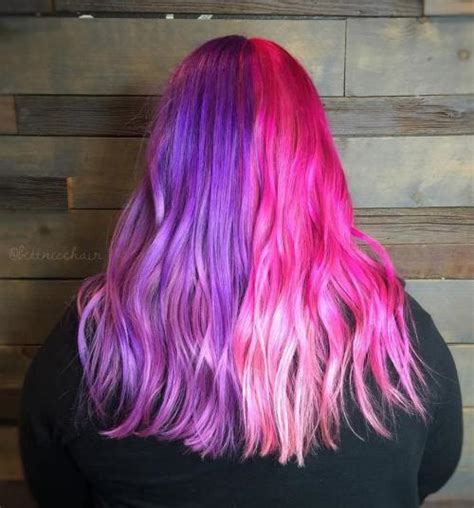 Pick the lightest and brightest shade of pink, blue, purple. 20 Unboring Styles with Magenta Hair Color
