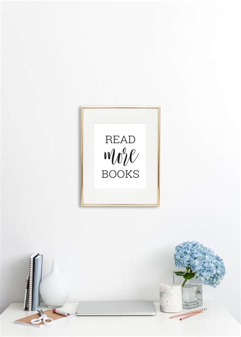 Printable Book Quotes Quotes About Books Printable Reading Etsy