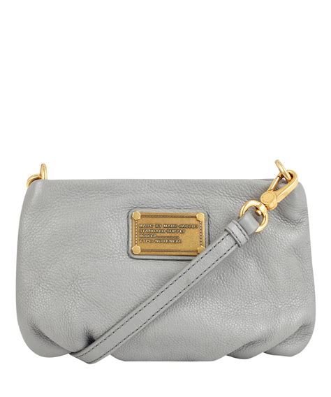 Marc By Marc Jacobs Grey Classic Q Percy Crossbody Bag in Gray (grey