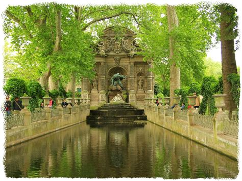 Medici Fountain Luxembourg Gardens Charmaine Mcinnis Flickr