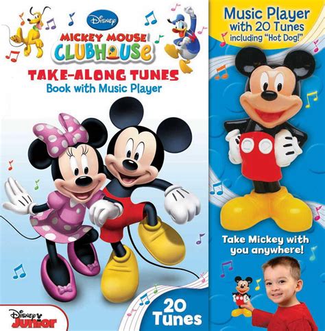 Disney Mickey Mouse Clubhouse Take Along Tunes Book With Music Player