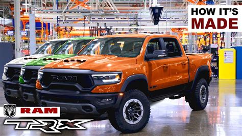 2022 Orange Dodge Ram Car Review