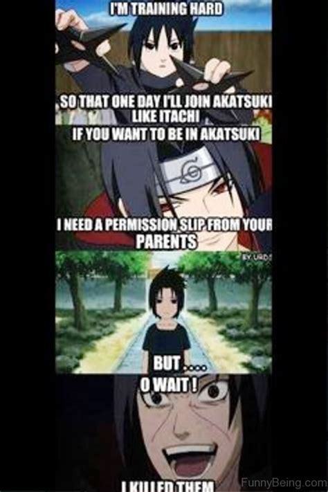 Naruto Sasuke Death Naruto Funny Meme Anime Memes Itachi Sasuke