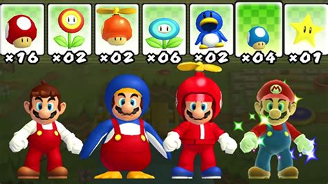 πύργος απασχολημένος κόμμα New Super Mario Bros Wii All Power Ups