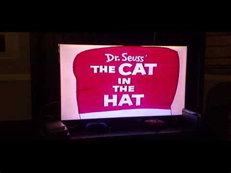 Opening And Closing To Dr Seuss The Cat In The Hat Sing Along Vhs