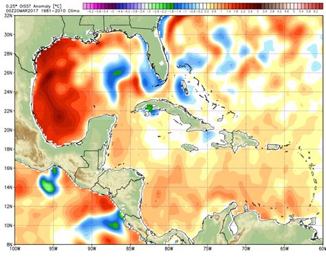 Gulf Of Mexico Waters Are Freakishly Warm Which Could Mean Explosive