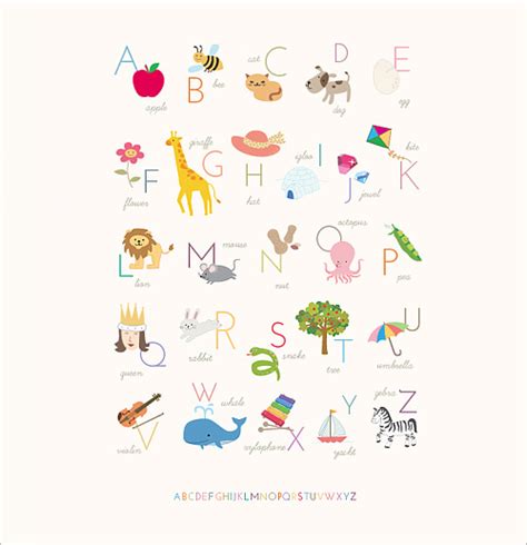 19 Nursery Alphabet Letters Ai Vector Eps Png Jpeg Format Download