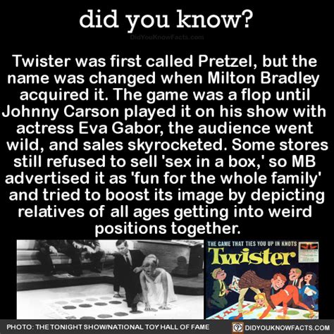 Twister Was First Called Pretzel But The Name Did You Know