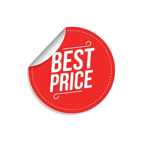 Best Price Sticker Badge Discount Sale For Promotion 3098621 Vector Art