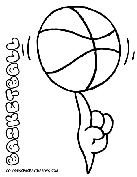 What a feat to behold, high flying leaps, flips and spins. Smooth Basketball Coloring Pages | Basketball | Free | Men ...