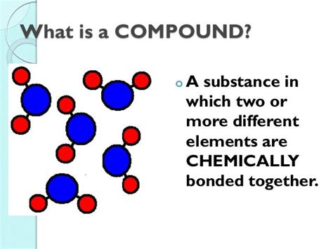 Which Of The Following Is An Example Of A Compound