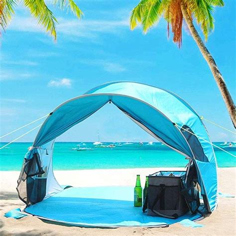 Happysummer Sunshade Beach Tent Sun Shelter Pop Up