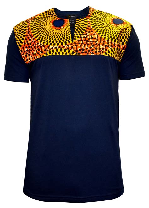 African Print T Shirt Exotic Afrique