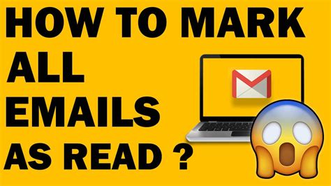 Gmail Tips How To Mark All Emails As Read Unread With Simple Trick