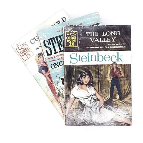 John Steinbeck Collection 3 Vintage Novels 1958 1961