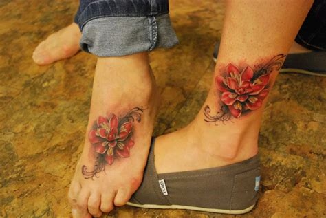 Attractive Ankle Tattoo Designs For Women ~ Tattoo Pictures