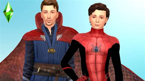 Spider Man And Dr Strange Spider Man No Way Home Create A Sim I