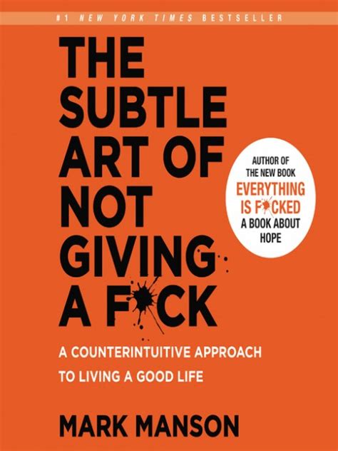 The Subtle Art Of Not Giving A Fck Audiobook Mark Manson Listening