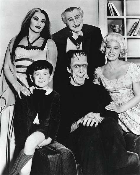 Cast Members Of The Munsters 1964 Photograph By Mountain Dreams Fine