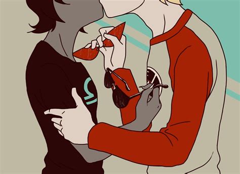dave and terezi glasses and kisses by krisrix on deviantart homestuck homestuck dave dave