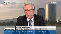 Pressefreiheit: Gerhart Baum zur Versetzung von Harald Range in den ...