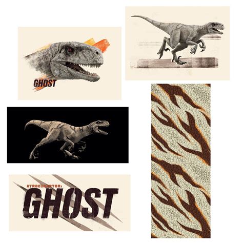 Jurassic World Dominion Ghost Atrociraptor Collection Officially Li Jurassic World